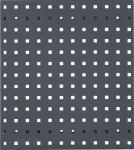 Lochplatte BxL 450x500 mm anthrazitgrau, RAL 7016