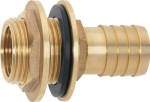 GEKA rain barrel connection set Brass hose size 25 mm IG 3/4" Geka 1 inch 90 degrees