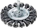 Rundbürste Ø 75 mm Drahtstärke 0,5 mm Stahl Lessmann 417198
