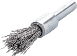 Brush brush Ø 12 mm Shank 6 mm Wire thickness 0.3 mm Stainless steel 20000 rpm