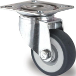 Lenkrolle Ø 100 mm grau Tragfähigkeit 100 kg Promat 276041