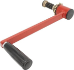 Crank/handle/gear shaft