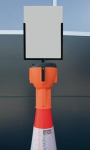 Bevestiging voor uithangbord Accessoires voor bevestiging van verkeerskegels