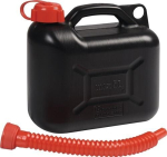 Fuel canister 5 l HD-PE black NOW