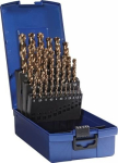 Spiralbohrersatz DIN 338 Typ VA HSS-Co5 Ø 1-13x0,5 mm 25 teilig KU-Box Promat 863073