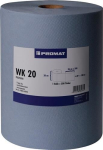 Reinigingsdoekje 380x360 mm 2-lagig, blauw reliëf