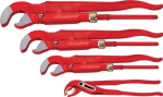 Eckrohrzangenset 4-teilig für Rohre 1 - 1,1/2 - 2, 10" Rothenberger Profi-Set 4