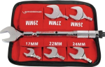Momentsleutel set Breedte over vlakken 17-22-24-26-27-29 mm Rothenberger