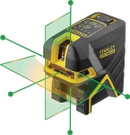 Cross line laser 5-point 30 m, with receiver 50 m Stanley Fatmax
