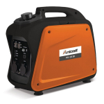 Omvormer-generator Benzine, max: 1,8 kW, 2x230Volt Unicraft PG-I 20 SR