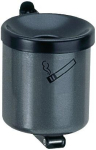 Sicherheitswandascher graphit H.100xD.90 mm mit Kippvorichtung