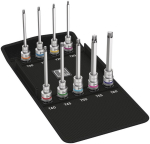 Dopsleutelset 1/2″ T20 - T60 mm 9 st. Wera 8767 C TORX HF3 Zyklop