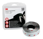 Haken- und Schlaufenband 25mm Breite 1,25m Länge schwarz 3M SJ352B