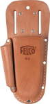 Lederetui mit Schlaufe und Klammer mit zus. Tasche Felco