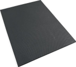 Stabiele mat Breedte 1,22 m Lengte 1,83 m Dikte 17 mm zwart NR/SBR