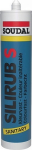 Sanitärsilikon 300 ml transparent Soudal Silirub S
