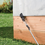 Dekzeil clipset 8 bevestigingsclips met schroeven Windhager