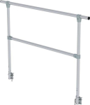 Railing for work platform Foldable Galvanised steel