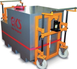 Lifting transport trolley Polyamide tyres Load capacity / pair 2800 kg