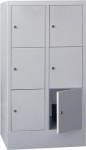 Vakkenkast 6 vakken HxBxD 1187x600x500 mm RAL 7035 RAL 7035