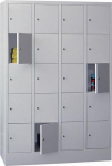 Compartimentenkast 20 compartimenten HxBxD 1850x1200x500 mm RAL 7035 RAL 7035