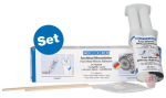 2-Komponenten Epoxydharz-Klebstoff Set 4-tlg, mit 24 ml Doppelspritze Weicon Fast-Metal Minutenkleber