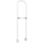 Geländer für Podesttreppe, Stirnseite Plattformbreite 600 mm Zarges 42355892