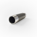 Pipe double nipple black 1''x140 mm