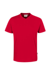 V-shirt Klassiek Maat rood MG160 Hakro 226