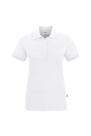 Damen-Poloshirt Stretch Gr. weiß MG190 Hakro 222