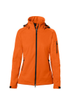 Dames softshell jas Alberta Maat oranje PO230 Hakro 248