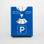 Parkeerschijf met ijskrabber Elsinghorst reclamemateriaal