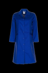 Ladies' professional coat 1/1 sleeve cornflower blue, BW230 Planam work