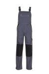 Dungarees grey-black, MG320 Planam Canvas
