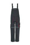 Dungarees anthracite-red, MG285 Planam Basalt