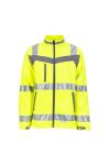 Warnschutz Softshelljacke Gr.S, gelb/schiefer, PO320 Planam Plaline