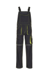 Dungarees MG260 anthracite/yellow, Planam Basalt Neon