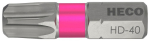 Bits for HECO-Drive, HD-40 Colour ring: pink, in blister 2 pieces
