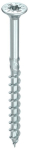 Beschlagschraube Senkkopf & Frästaschen 5x100 mm Teilgewinde T-25 verzinkt blau HECO-TOPIX-plus