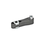 Clamping arm with slotted hole GN 875.2-AL-8-41-HE
