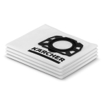Filterzak fleece KFI 357 4er-PACK Kärcher huis & tuin accessoires