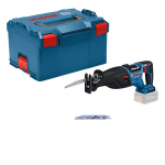 Accu reciprozaag GSA 18V-28 solo in L-BOXX met reciprozaagblad Bosch 0.601.6C0.001