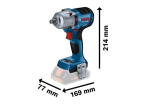 Cordless impact wrench GDS 18V-450 HC solo in L-BOXX with Bluetooth module Bosch 0601.9K4.001
