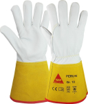 Lashandschoenen, elastisch, Kevlar Maat 10, schapennappaleer naturel/bruin Peru K