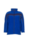 Fleece jacket Size 2XL, cornflower blue-navy, PO Planam Plaline