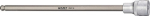 Ball head screwdriver insert 1/2" hexagon socket Hazet 2527-8