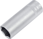 Steckschlüsseleinsatz 6-kant außen 1/4" SW 13 mm L=50 mm verchromt Hazet 850LG-13