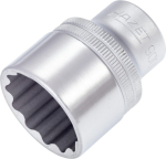 Dopsleutel dubbele zeskant 1/2" SW 27 mm L=46 mm verchroomd Hazet 900Z-27