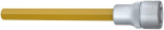 Screwdriver bit hexagon inside 1/2" SW 10 mm L=140 mm Tin coated Hazet 986SL-10