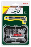 Screwdriver bit set with ratchet, 26+1 pcs. Bosch 2.607.017.392